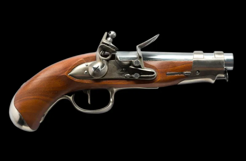 Reproduction IX de Gendarmerie Flintlock Pistol, Cal. 15.2 mm from auction in Harrisburg, Pennsylvania