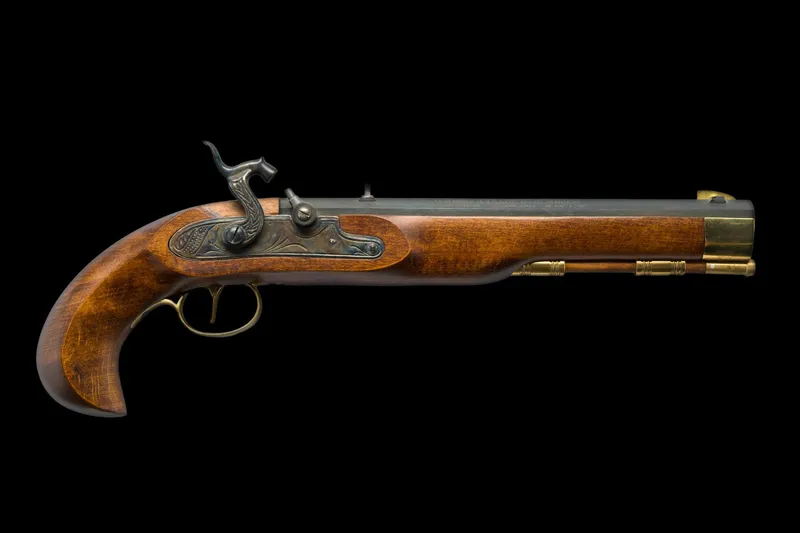 Traditions Kentucky Percussion Pistol, Cal. .50 from auction in Harrisburg, Pennsylvania