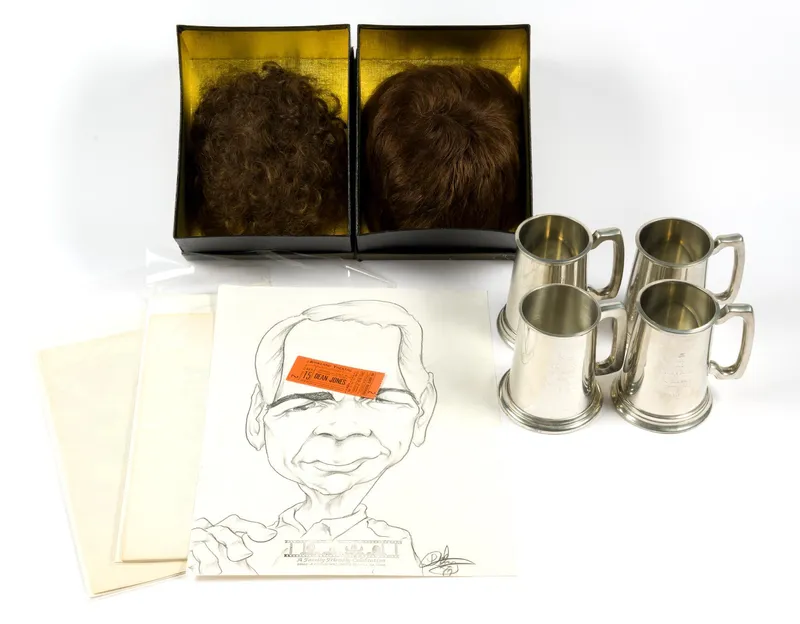 Dean Jones Hollywood Memorabilia Incl. Wigs from auction in Harrisburg, Pennsylvania