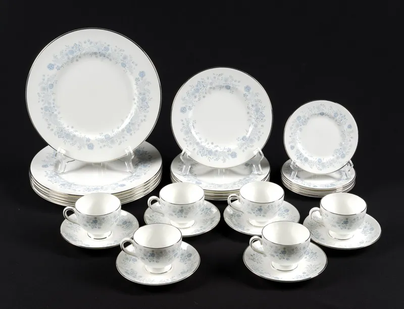 Wedgwood "Belle Fleur" Partial Dinner Service from auction in Harrisburg, Pennsylvania