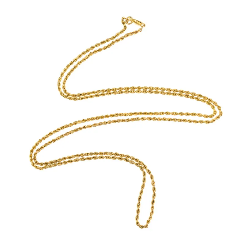 14K Gold Chain Necklace from auction in Harrisburg, Pennsylvania