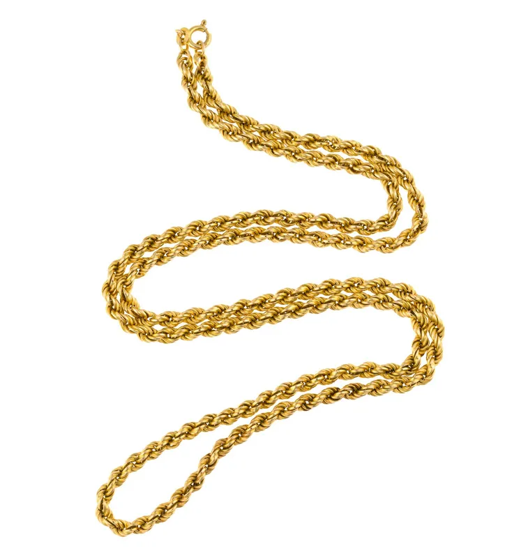 10K Gold Chain Necklace from auction in Harrisburg, Pennsylvania