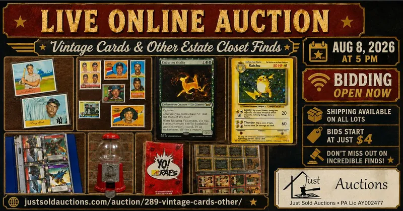 Vintage Cards & Other Estate Closet Finds