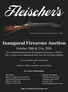 Inaugural Firearms & Militaria Sale