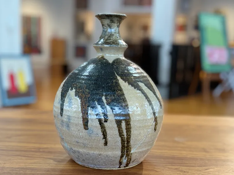 STUDIO POTTERY VASE from auction in Salem, Oregon