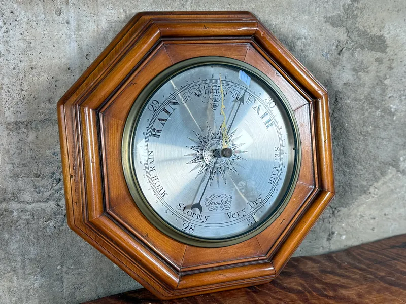 P.F. BOLLENBACH JEWELED BAROMETER from auction in Salem, Oregon