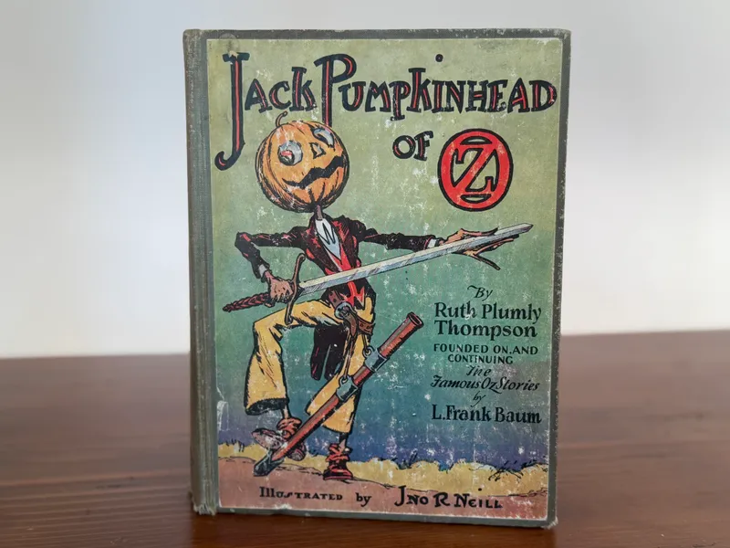 RUTH PLUMLY THOMPSON, "JACK PUMPKINHEAD OF OZ" from auction in Salem, Oregon