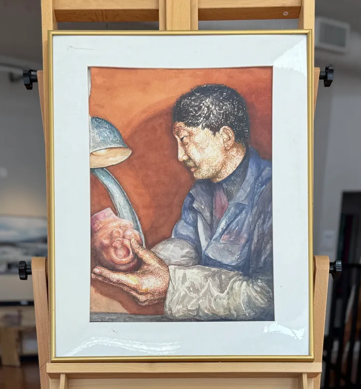 ORIGINAL WATERCOLOR PAINTING #2 from auction in Salem, Oregon