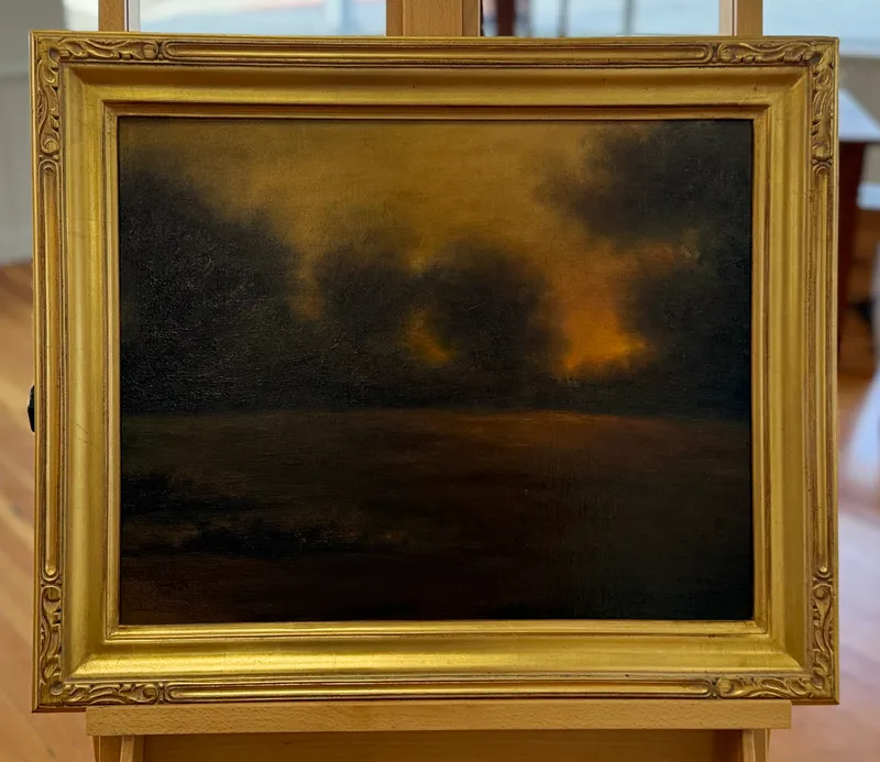 LANDSCAPE, OIL ON CANVAS from auction in Salem, Oregon