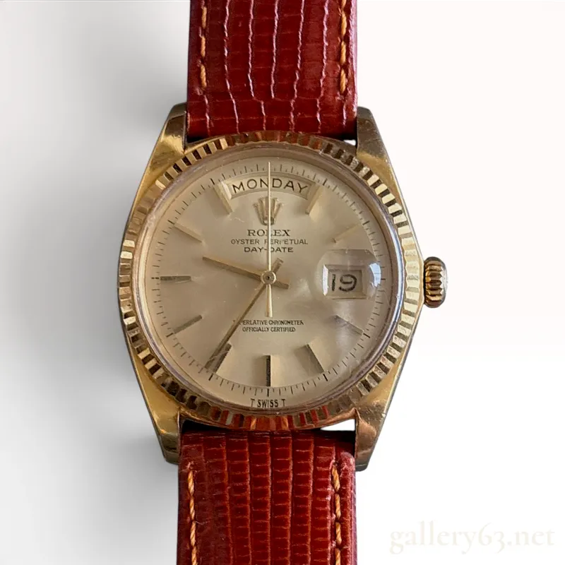 Rolex Oyster Perpetual Day-Date 18 Karat Yellow Gold Wristwatch Reference 1803 from auction in Atlanta, Georgia
