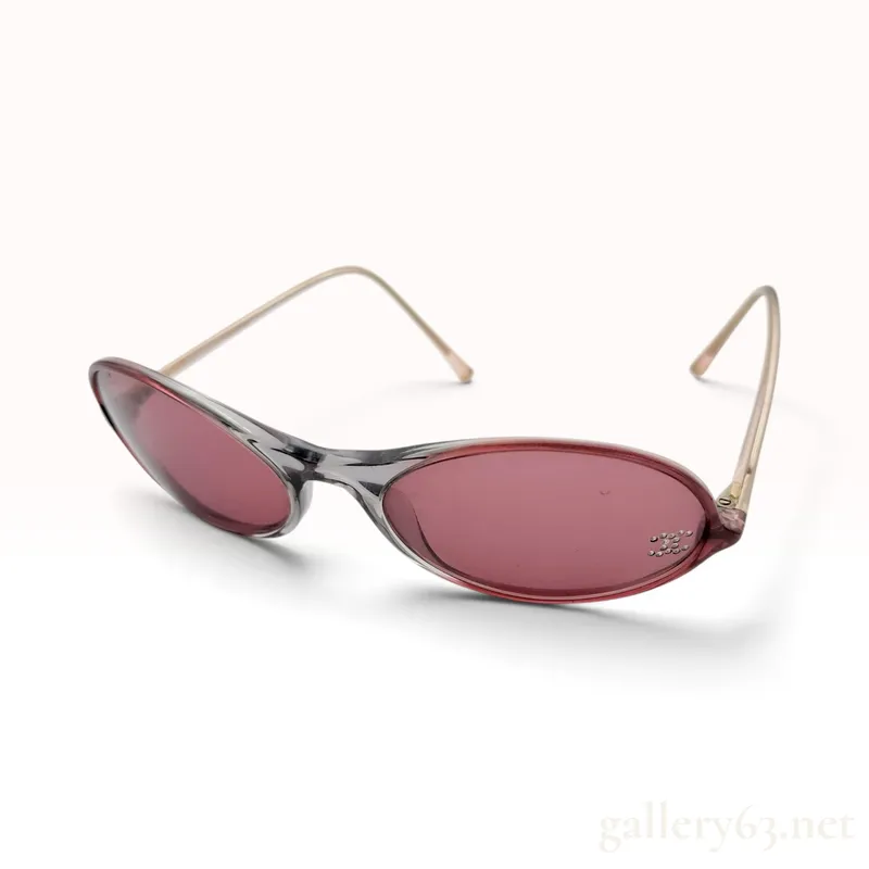 Chanel 5044-B Rhinestone Coco Mark Oval Sunglasses from auction in Atlanta, Georgia
