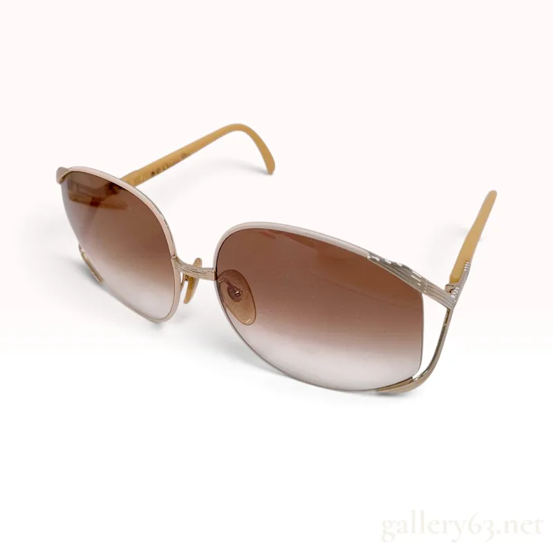 Vintage Christian Dior 2250 Oversized Gradient Sunglasses with Pouch from auction in Atlanta, Georgia