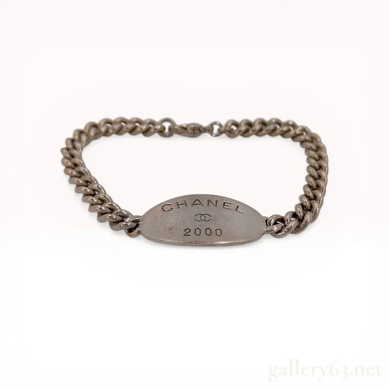 Chanel Curb Link ID Bracelet, Spring 2000 from auction in Atlanta, Georgia