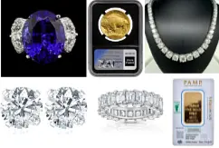 GIA Designer Jewelry , Coins , Currency , Gold & Watches
