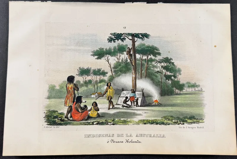 Rojas, Australia - Indigenous People from Australia to New Holland from auction in Franklin, Tennessee