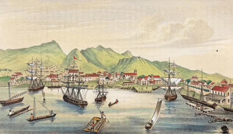 Perkins, Hawaii - View of Honolulu from auction in Franklin, Tennessee