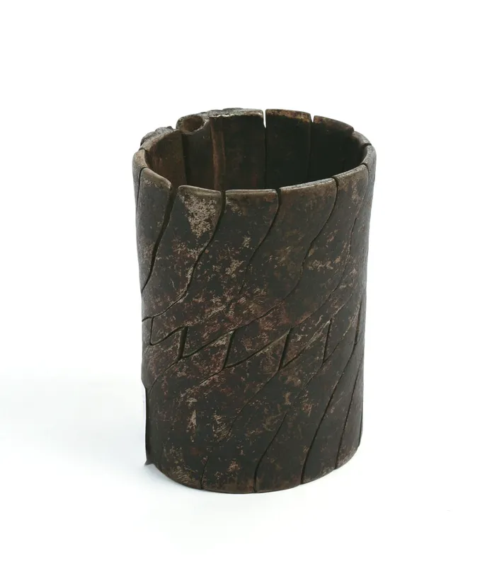 Large Metal Cuff Bracelet. from auction in Freeport, Maine