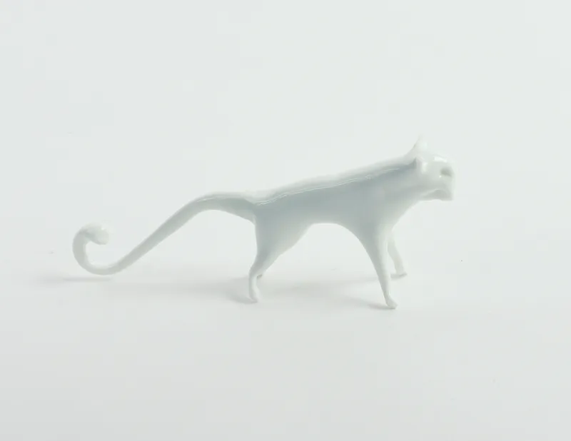 PILGRIM MILK GLASS CAT. from auction in Freeport, Maine