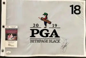 Golf Legends: Signed Pin Flag Auction