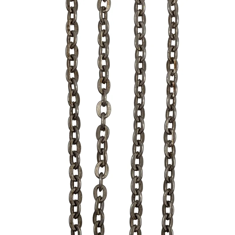 Silver Tone Rolo Chain Necklace from auction in Ravenna, Ohio