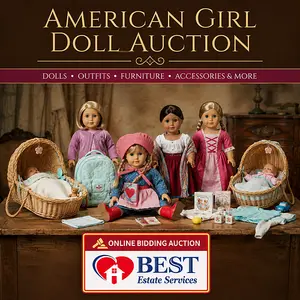 American Girl Doll Auction | Pleasant Company Dolls, Outfits, Furniture & Accessories