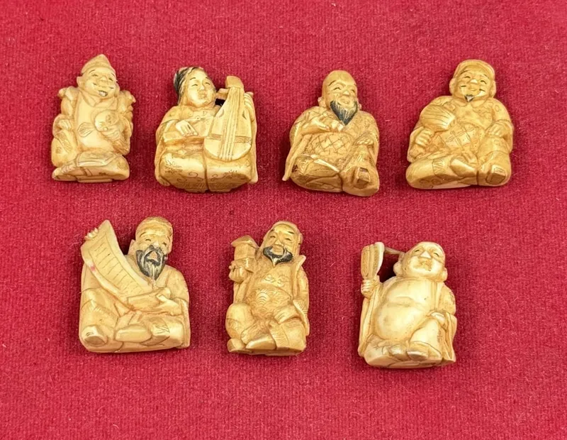 Vintage Japanese Figures from auction in Orange Cit y, Florida