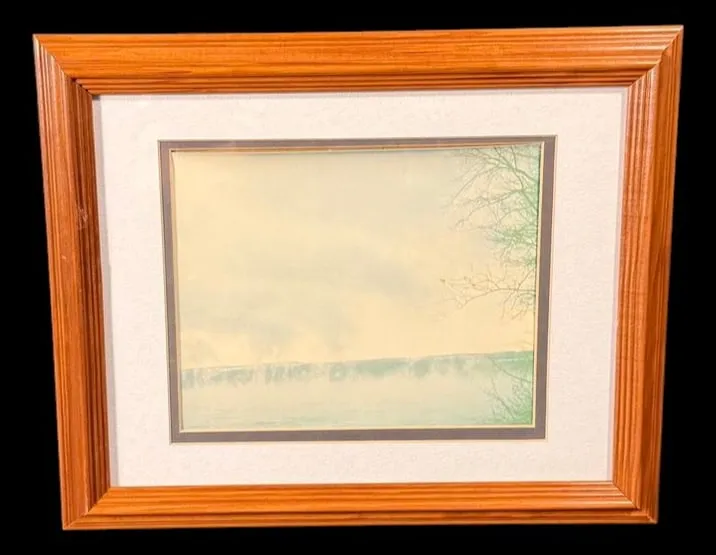 Owasco Lake in Early Morning by Debbie Torrey from auction in MINOA, New York