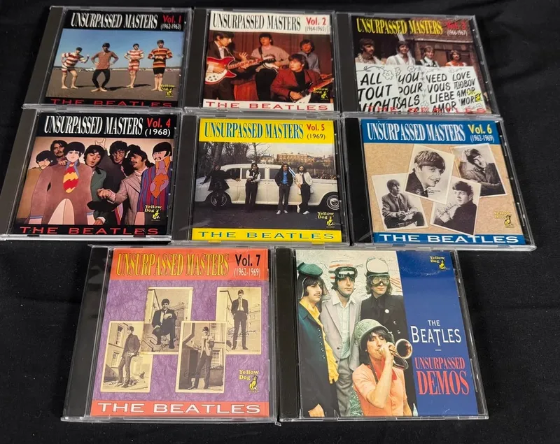 The Beatles - Unsurpassed Masters Collection Vols. 1-7 + Unsurpassed Demo from auction in MINOA, New York