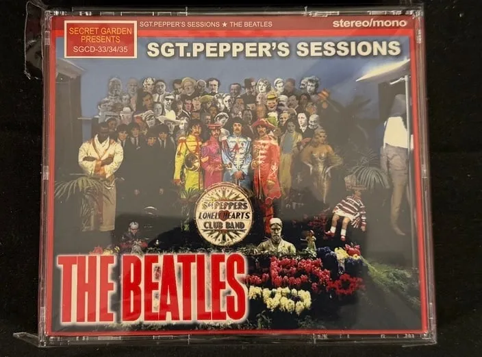 The Beatles - Sgt. Pepper's Sessions (Secret Garden Records) 3-CD Box Set from auction in MINOA, New York
