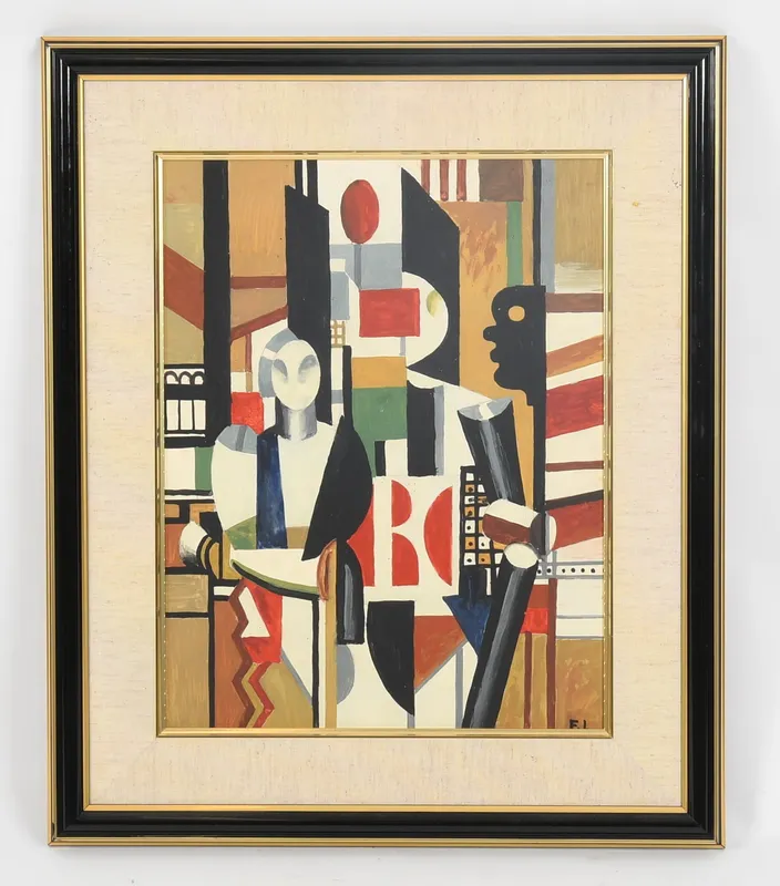 Manner of Fernand Leger from auction in Pineville, Pennsylvania
