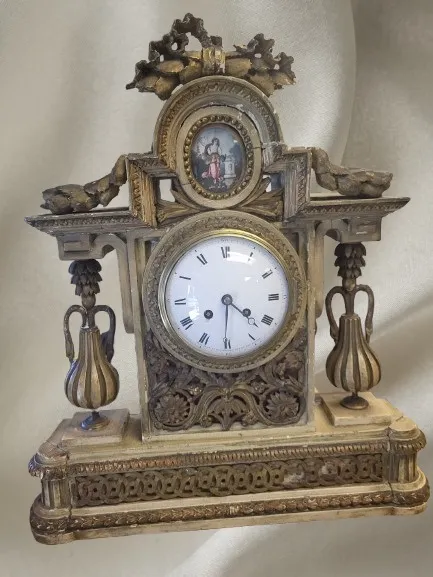 gioielleria Musy Pedre e figli mantle clock princess Mathilde  from auction in wilmington , North Carolina