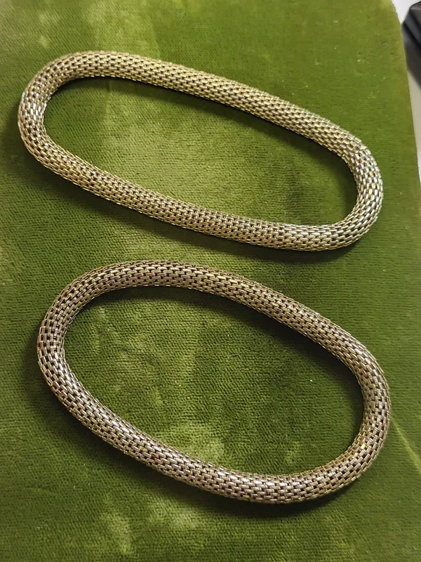 pair of vtg gold filled stretch bracelets from auction in wilmington , North Carolina