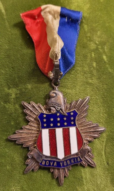 high ranking officers schlaraffia badge late 1800' from auction in wilmington , North Carolina