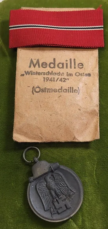 rare mint new old stock east front medal 1941-42 from auction in wilmington , North Carolina