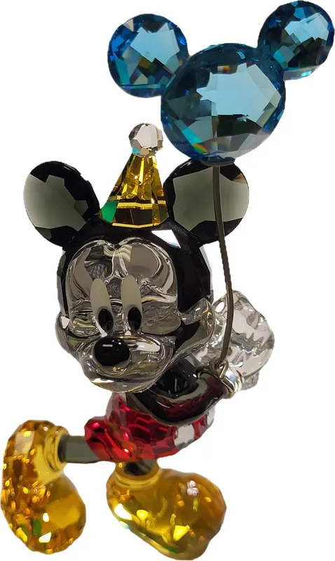 rare swarovski disney mickey mouse crystal figurine from auction in wilmington , North Carolina