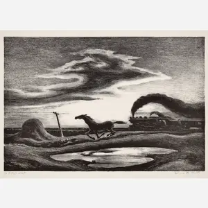 Lithographs of Thomas Hart Benton