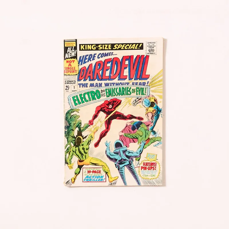 Gene Colan Signed Marvel "Daredevil" #1 1st App from auction in Saint Paul, Minnesota