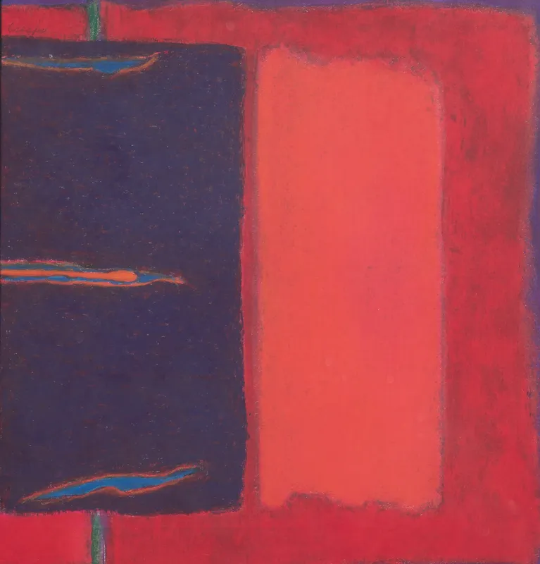Ricky Crespo (Argentinian, b.1970) Acrylic on Paper from auction in Addison, Illinois