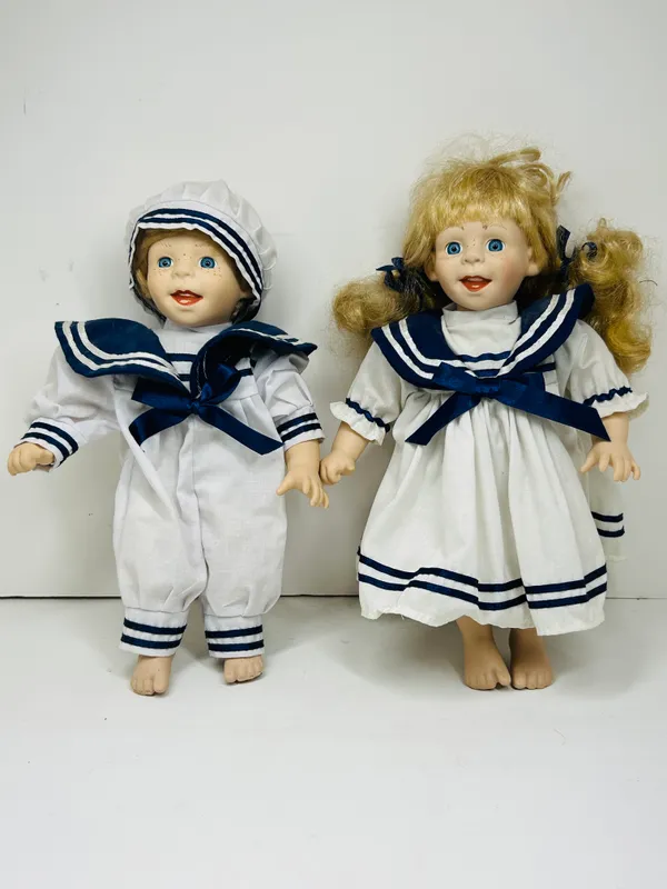 NAUTICAL DOLLS, LATE 20TH CENTURY from auction in BETHESDA, Ohio