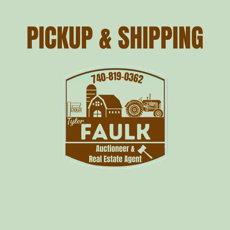 PICKUP & SHIPPING from auction in BETHESDA, Ohio