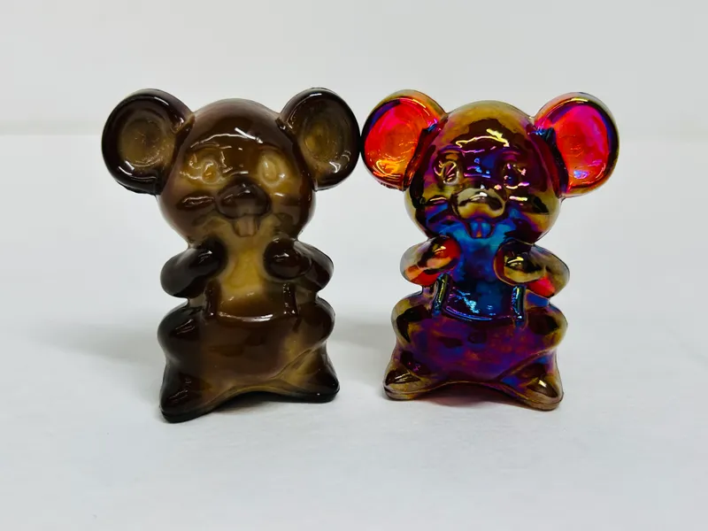 BOYD GLASS WILLIE THE MOUSE CARNIVAL from auction in BETHESDA, Ohio