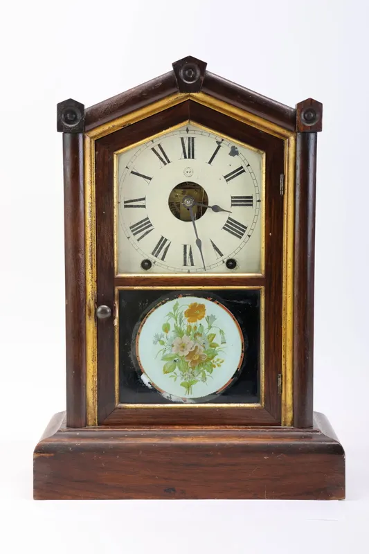 Seth Thomas 8 Day Mantel Clock from auction in Bloomfield, New Jersey