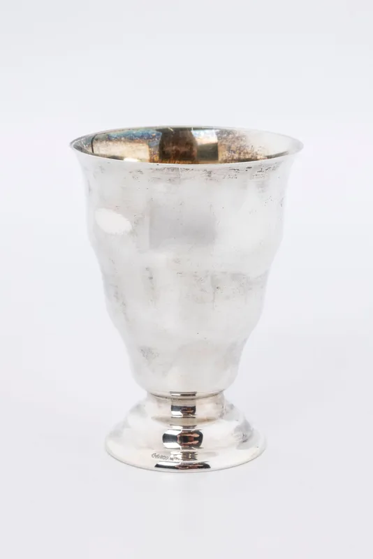 A SILVER KIDDUSH CUP. Germany, c. 1910 from auction in woodmere, New York
