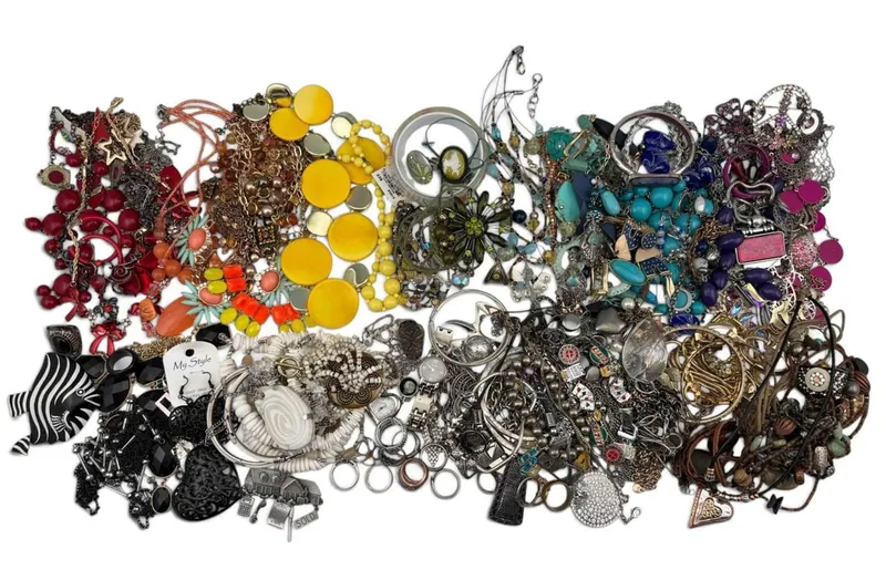 Large Costume Jewelry Lot from auction in Scotts Valley, California
