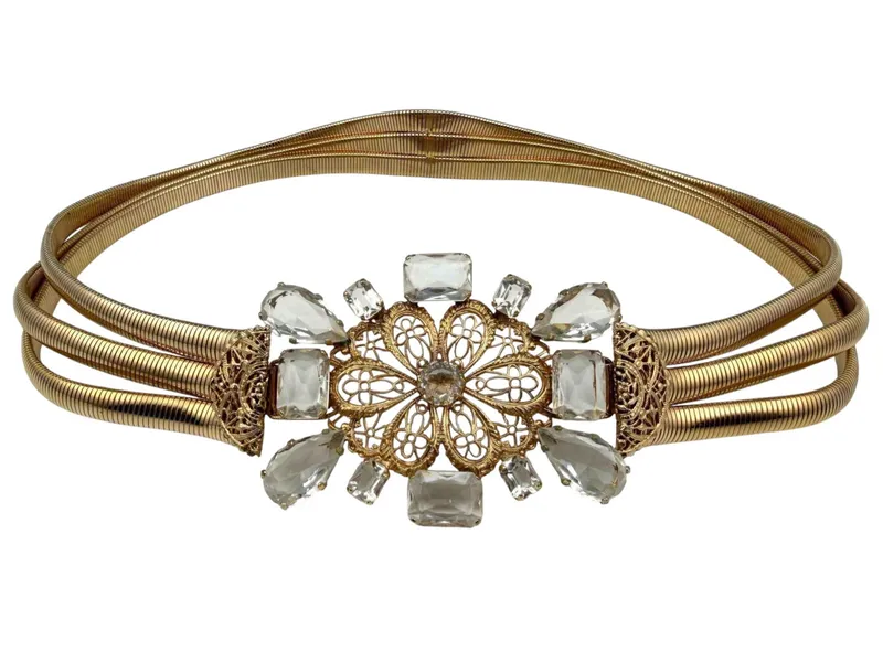 Schreiner New York Gold Tone Belt from auction in Scotts Valley, California