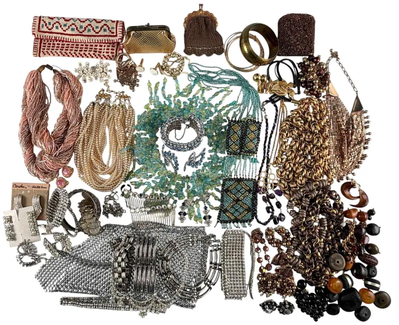 Grouping Of Vintage Costume Jewelry from auction in Scotts Valley, California