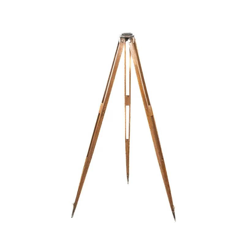 Wooden Surveyors Tripod from auction in Union, Illinois