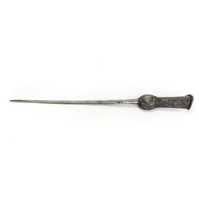 Indian Mughal Era Pata Sword from auction in Union, Illinois