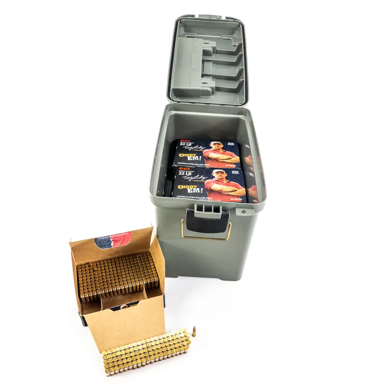 2100rds of Caliber .22 Long Rifle CCI Ammunition from auction in Union, Illinois