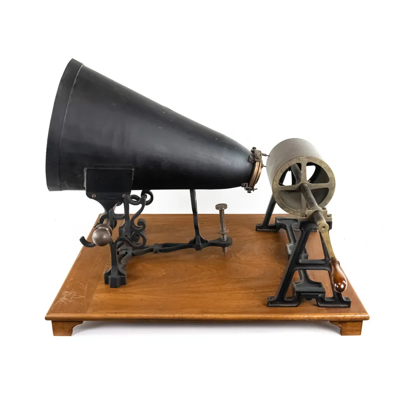 Phonautograph from auction in Union, Illinois